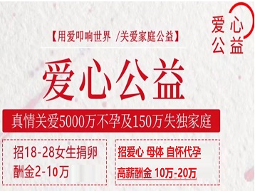庐阳捐卵助孕生子 爱心志愿者招募
